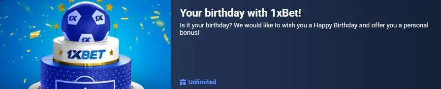 What Is Disclosed About the 1xBet Birthday Gift