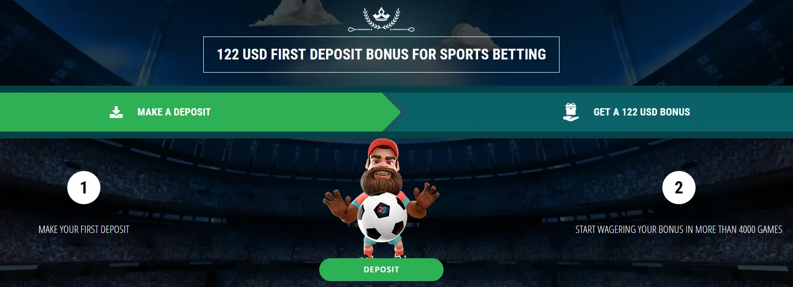 What Accepting the 22Bet Sports Welcome Credit Means