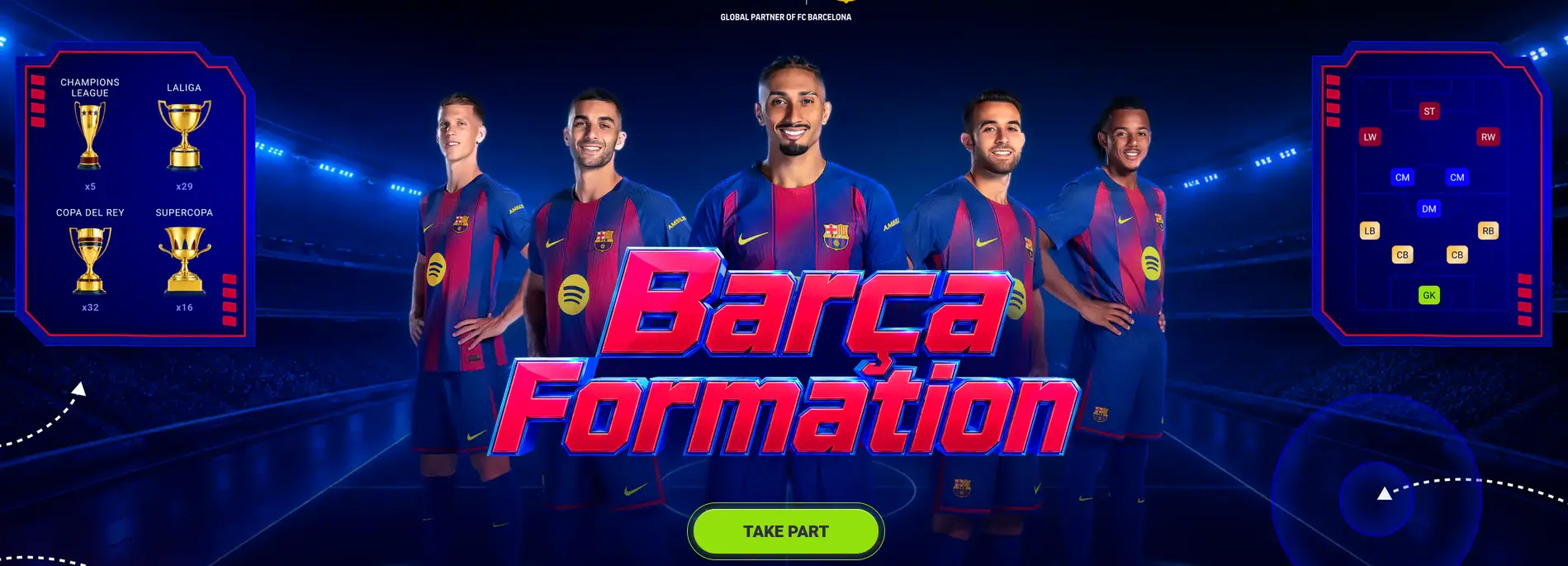 Progressing Through the 1xBet Barca Formation Stages