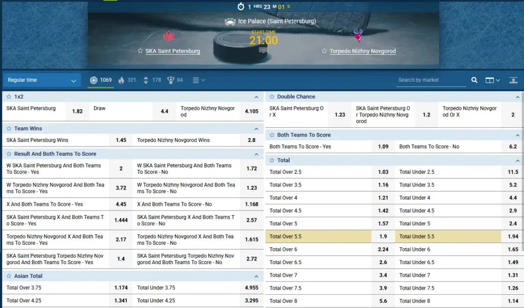 1xBet Hockey Betting 1xBet Hockey Betting