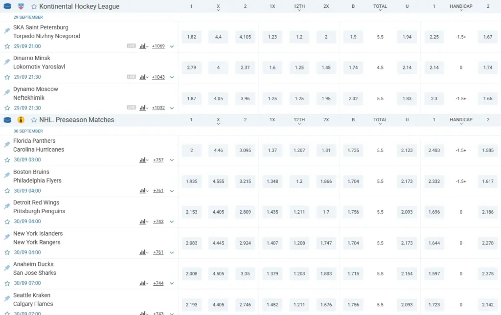 Hockey 1xBet Hockey 1xBet